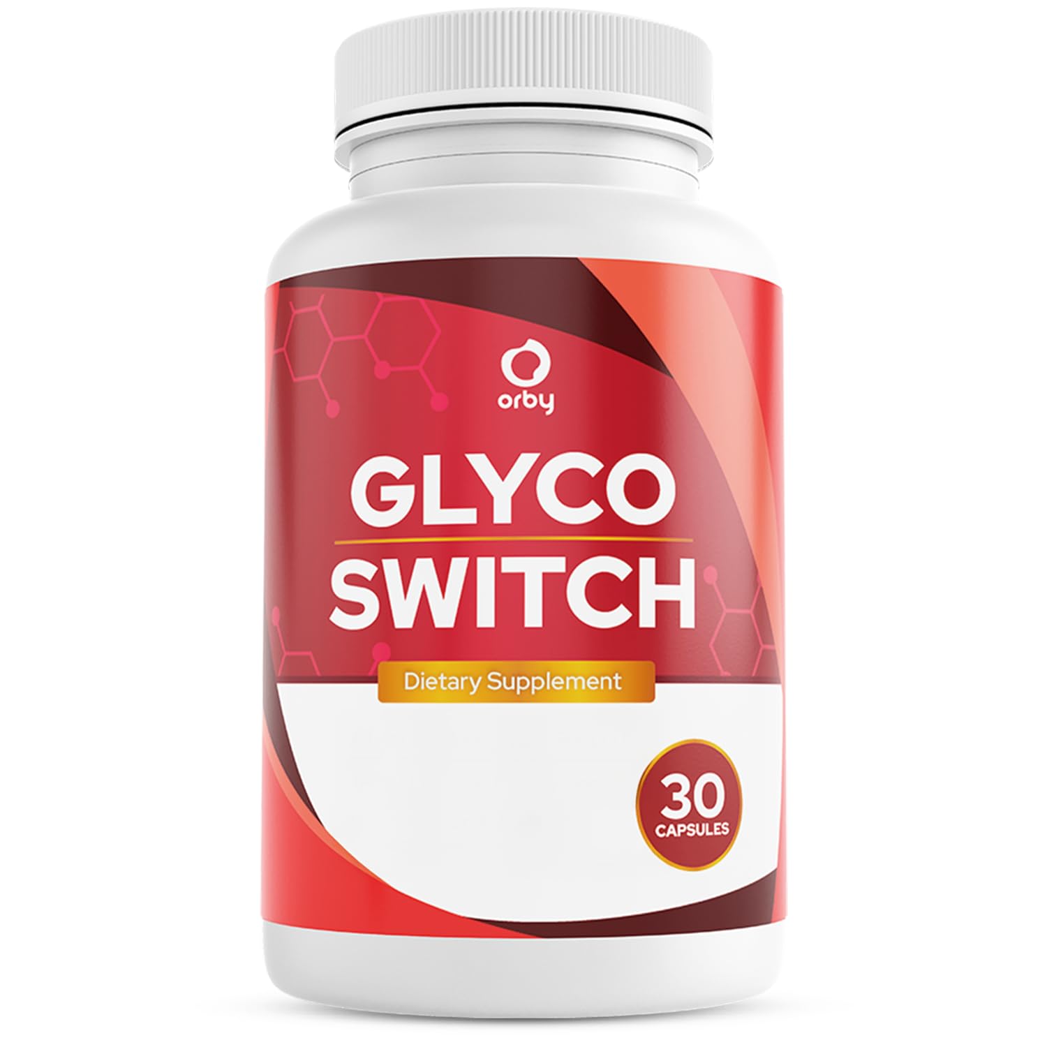Orby GlycoSwitch – Natural Daily Wellness Supplement with Vitamin C, D3, Magnesium & Chromium – Non-GMO, GMP Certified, Made in USA – 30 Capsules, 1 Month Supply OrbyAu supplements