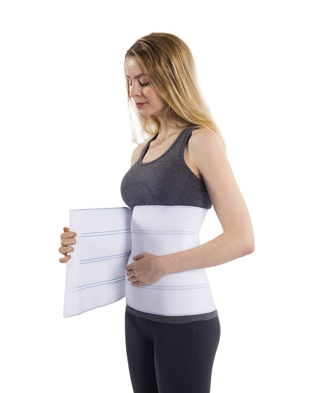 NYOrtho Abdominal Binder Lower Waist Support Belt - Compression Wrap for Men and Women NYOrthoAu supplements