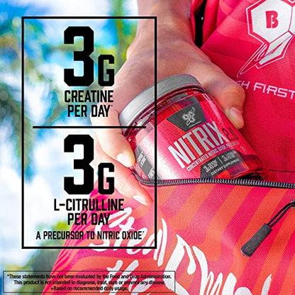 BSN NITRIX 2.0 - Nitric Oxide Precursors, 3g Creatine, 3g L Citrulline - Supports Workout BSNUS supplements