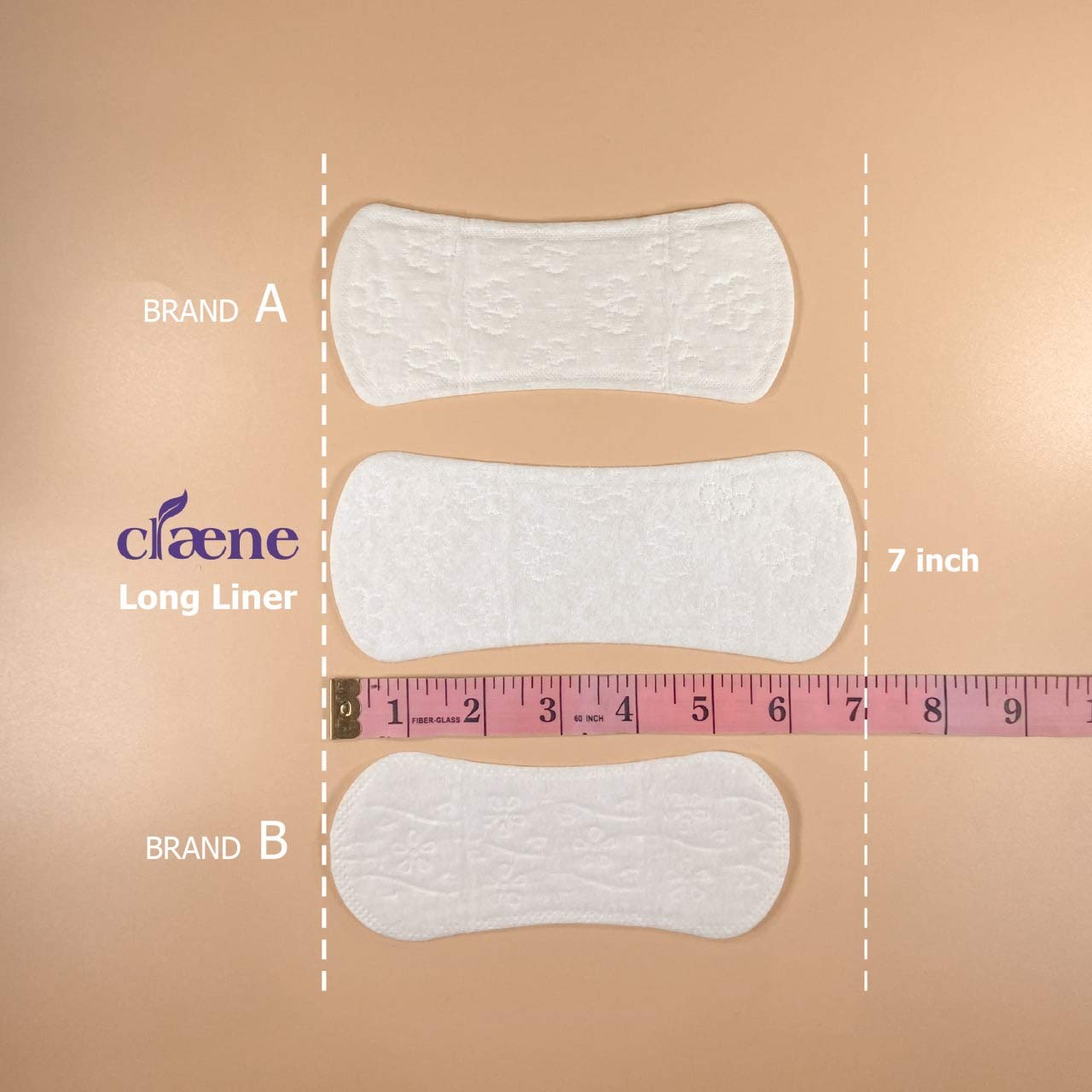 Claene Organic Cotton Panty Liners, Unscented, Thin, Cruelty-Free, Daily, Breathable Organic Panty CLAENEAu supplements