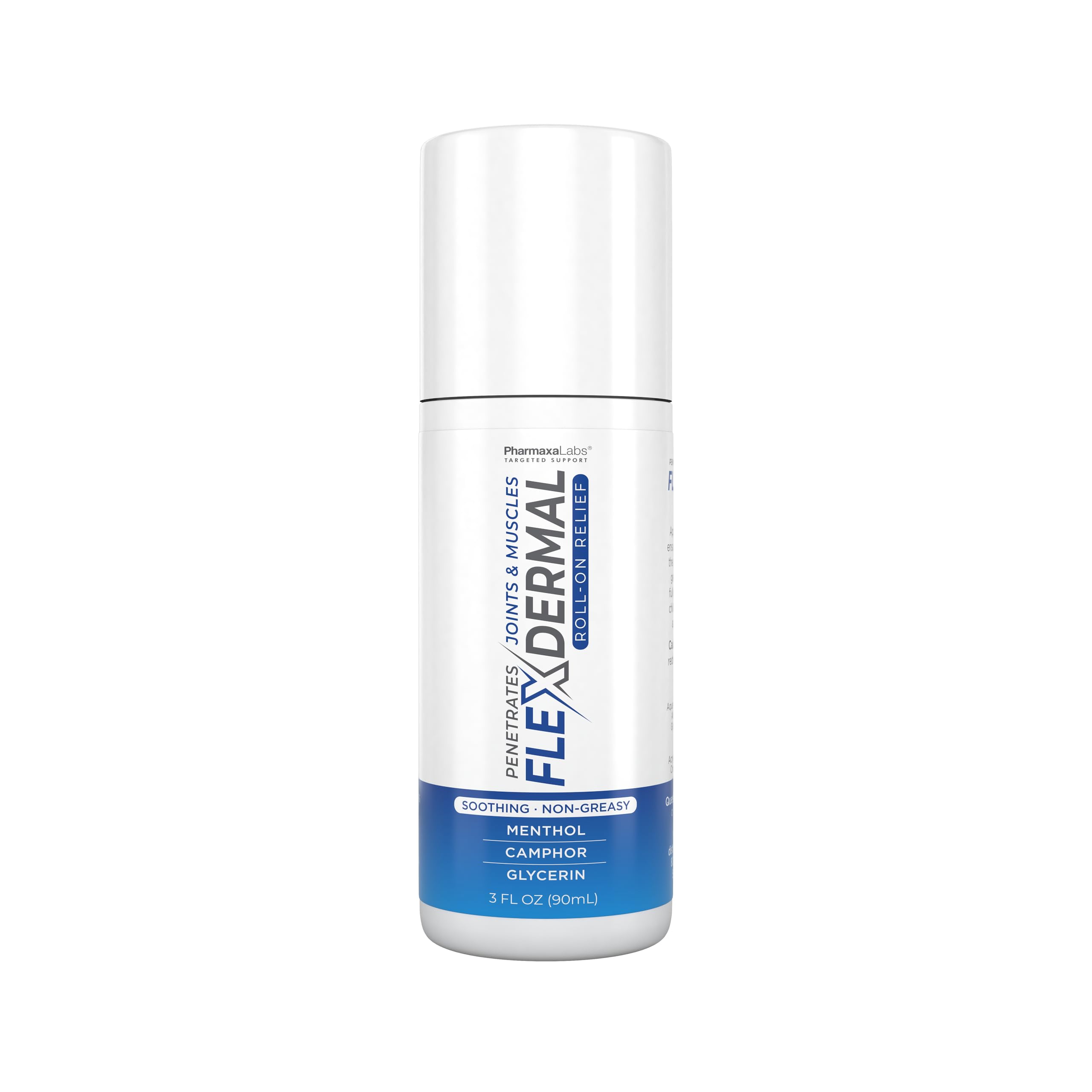 Flexdermal Topical Joint Relief Cream - Relieves Minor Aches and Discomfort in Muscles & Joints - Promotes Comfort, Mobility & Flexibility - Contains Menthol - Roll-On Gel - 3 fl oz (Pack of 1) FlexdermalAu supplements