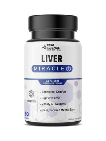 Real Science Nutrition Offers Liver Miracle, Alleviating Symptoms of Abdominal Discomfort, Boosting Energy Levels, Enhancing Mental Clarity, & Overall Vitality Real Science NutritionAu supplements