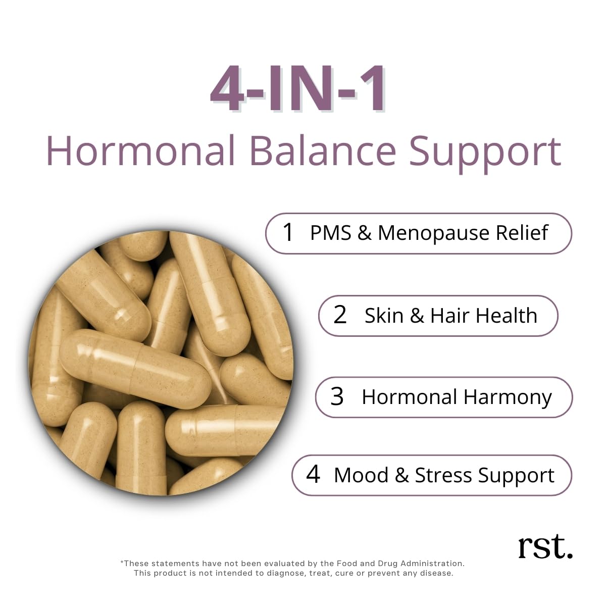 reset wellness Harmony+ | Vitex, DIM, Soy Isoflavones, Methylfolate & Selenium | Supports Women’s Hormonal Balance, Cycle Regulation & Mood Stability | 60 Capsules reset wellnessAu supplements