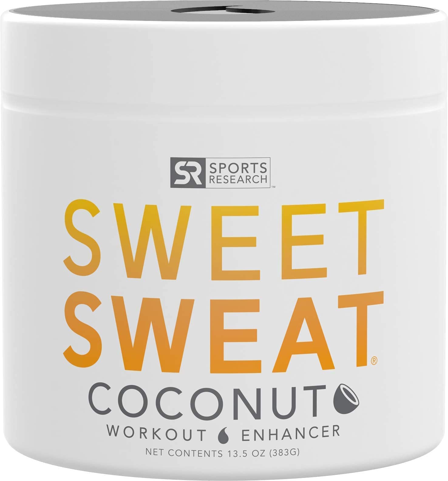 Sports Research Sweet Sweat Coconut Workout Enhancer Gel - Maximize Your Exercise Sports ResearchAu supplements