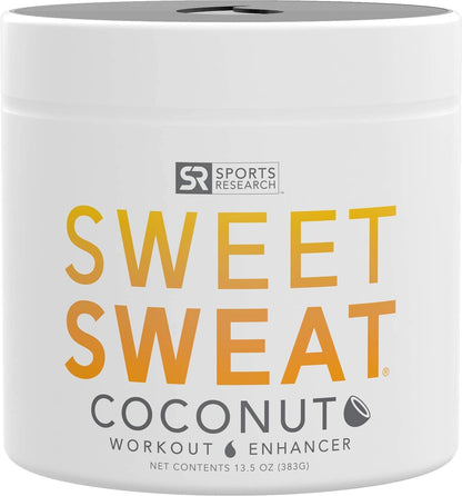 Sports Research Sweet Sweat Coconut Workout Enhancer Gel - Maximize Your Exercise Sports ResearchUS supplements