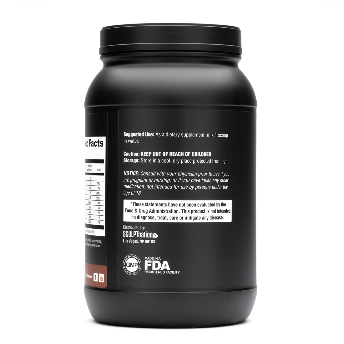 Sculpt Nation by V Shred Protein Powder (Chocolate) - Premium Whey Protein Powder Sculpt NationUS supplements