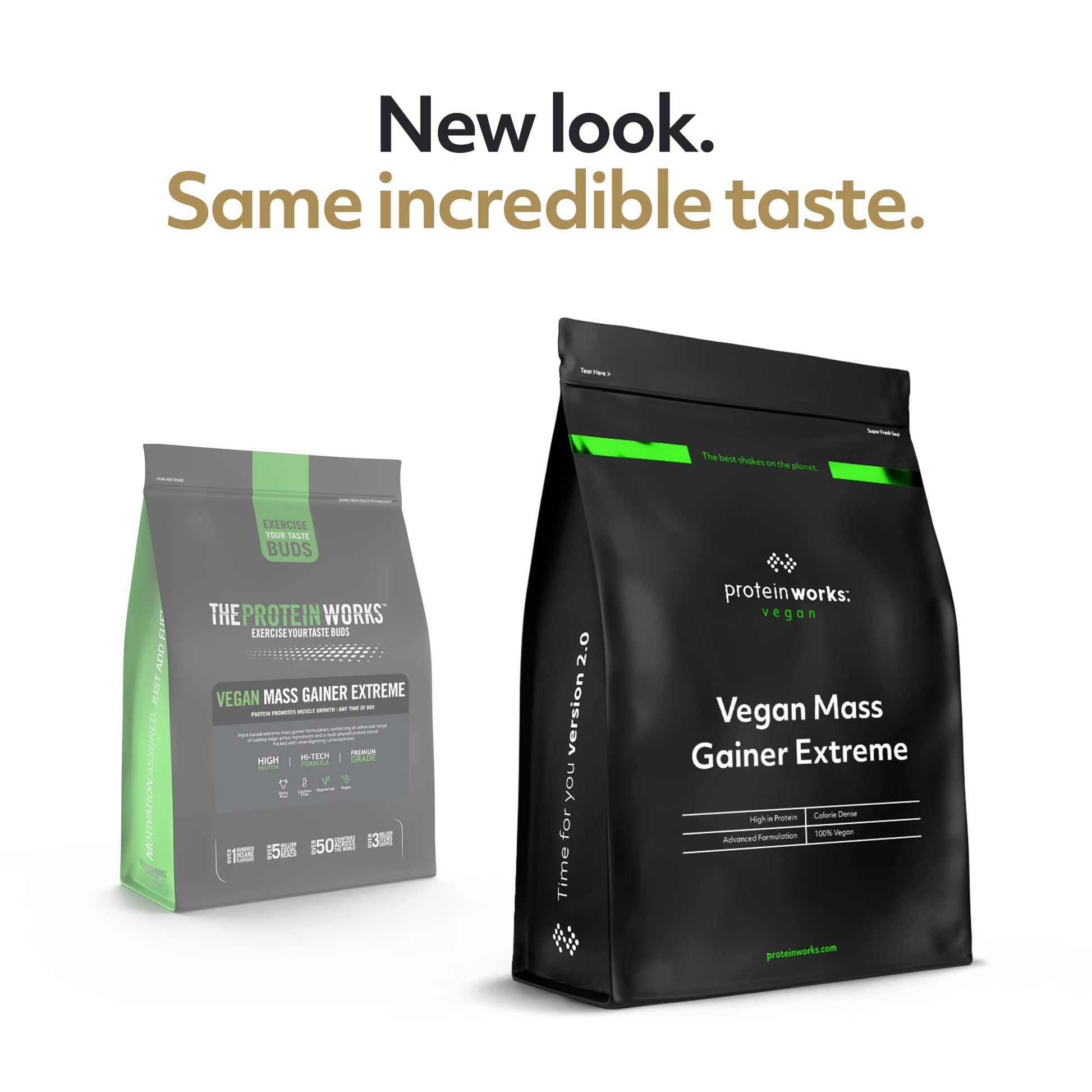 Protein Works - Vegan Mass Gainer Extreme | High Calorie Protein Powder | Weight Gainer Protein WorksAu supplements