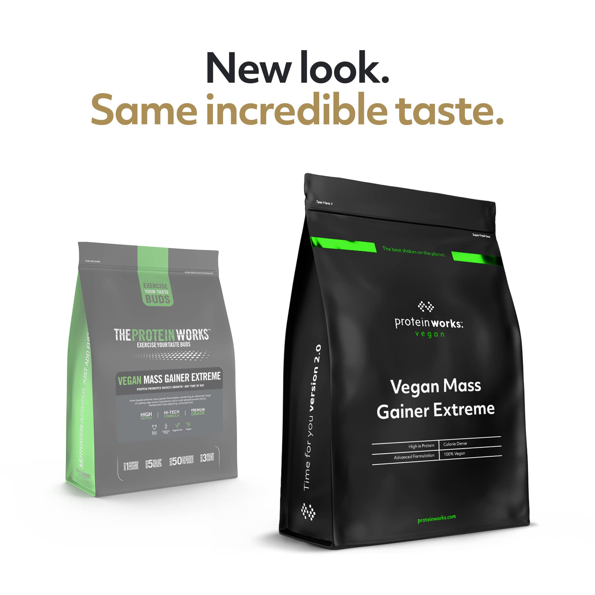 Protein Works - Vegan Mass Gainer Extreme | High Calorie Protein Powder | Weight Gainer Protein WorksAu supplements