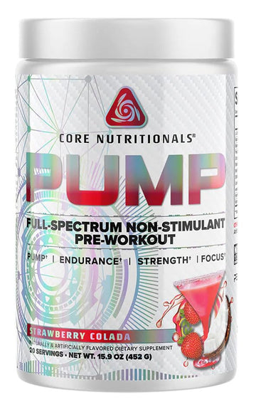 Core Nutritionals Pump Full-Spectrum Non-Stimulant Pre-Workout, with N03T Nitrate Core NutritionalsAu supplements