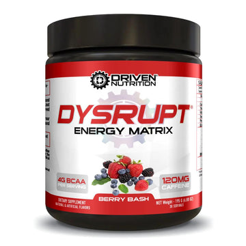 Driven Nutrition DYSRUPT: BCAA + Caffeine with Electrolytes: Sugar & Gluten Free Supplement Driven NutritionAu supplements