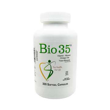 Bio35 / 300 sg Original, Gluten Free, Daily Multivitamin for Men & Women Wellness – Bio35 High Potency Softgel with Trace Minerals, Multi Vitamins for Immune Support, Digestion, & Energy, Biotek, For Health, For LifeAu supplements