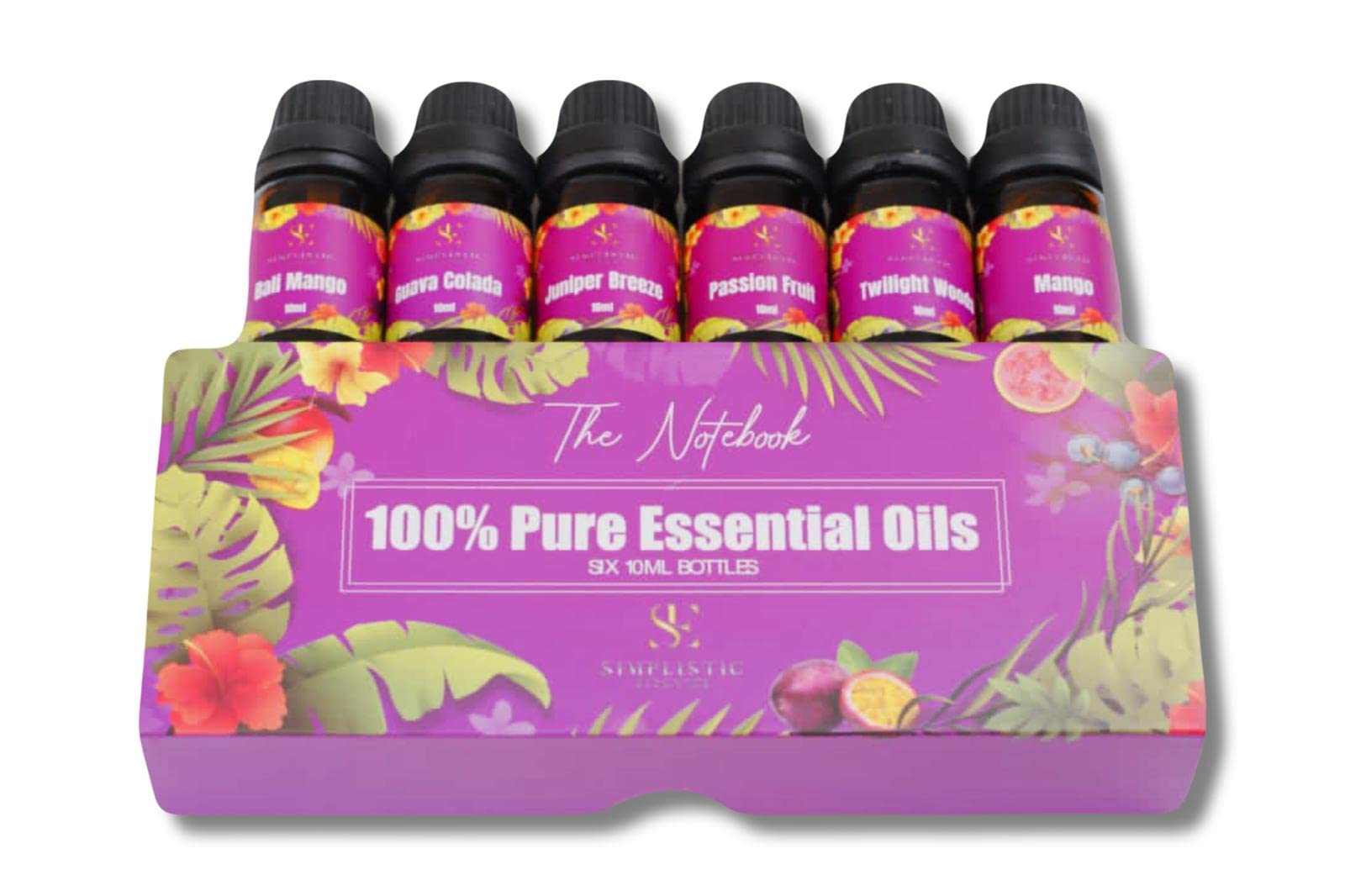 Simplistic Elegance Essential Oils Set - Top 6 Natural Aromatherapy Oils for Diffusers Humidifier Massage Simplistic EleganceAu supplements