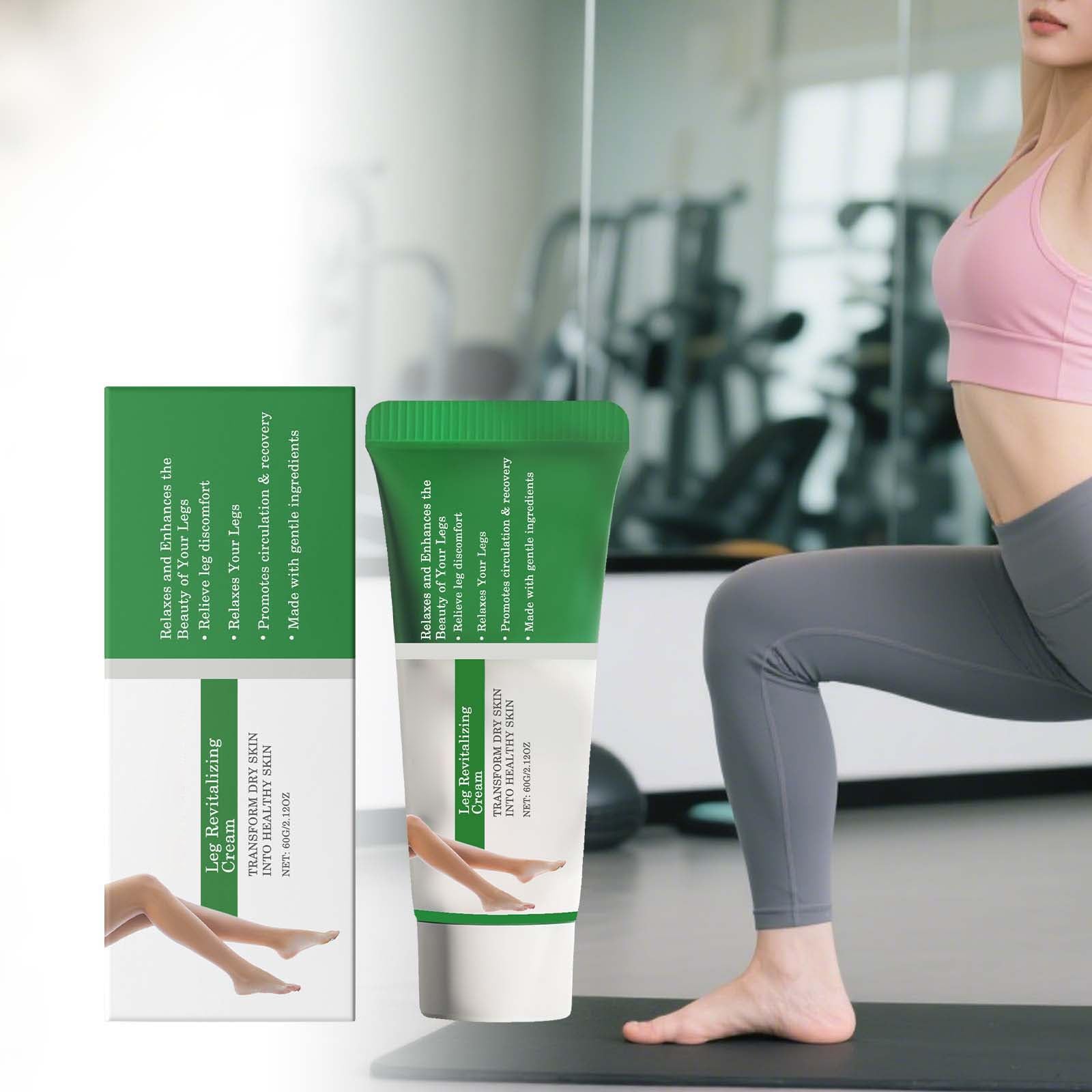 Leg Relief Cream Improves The Feeling Of Soreness And Swelling. Daily Muscle And Joint Care Massage Cream Is Suitable For Sedentary People In The Office To Reli GenericAu supplements