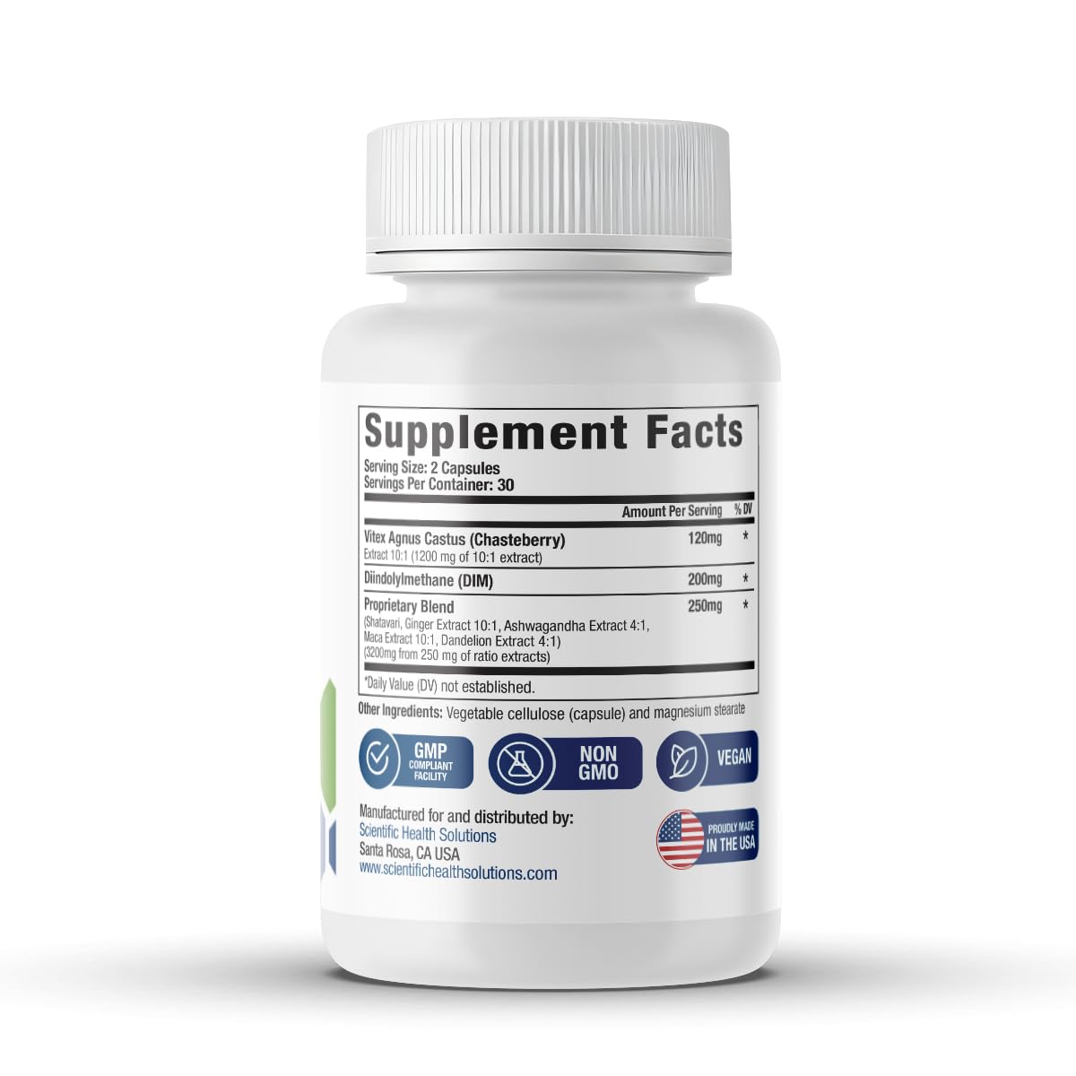 Vitex + DIM + Shatavari Hormone Balance Supplement – PMS, Menopause & Cycle Support for Women – Adaptogenic Complex with Maca, Ashwagandha, Dandelion – Vegan – 60 Capsules Scientific Health SolutionsAu supplements