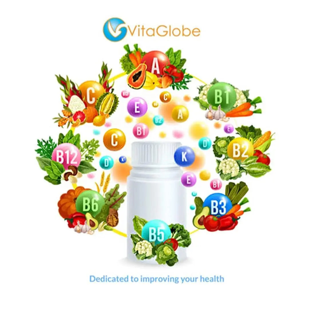 VITA GLOBE Kids Complete Multivitamin Gummies – with Vitamins A, C, D, E, B6 & B12 | Daily Immune, Growth & Wellness Support | VITA GLOBEAu supplements