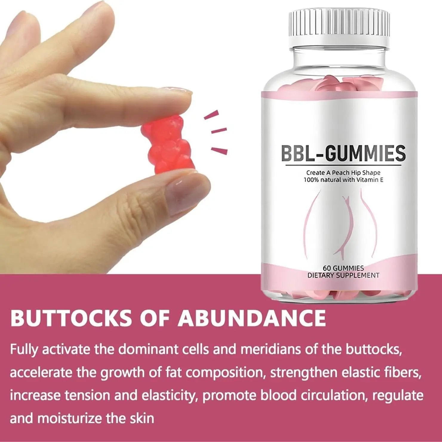BBL Extreme Vitamins for Women Gummies + Power Boost Gummies & Immune Support Healthcare Dietary Supplement KuasarvitaAu supplements
