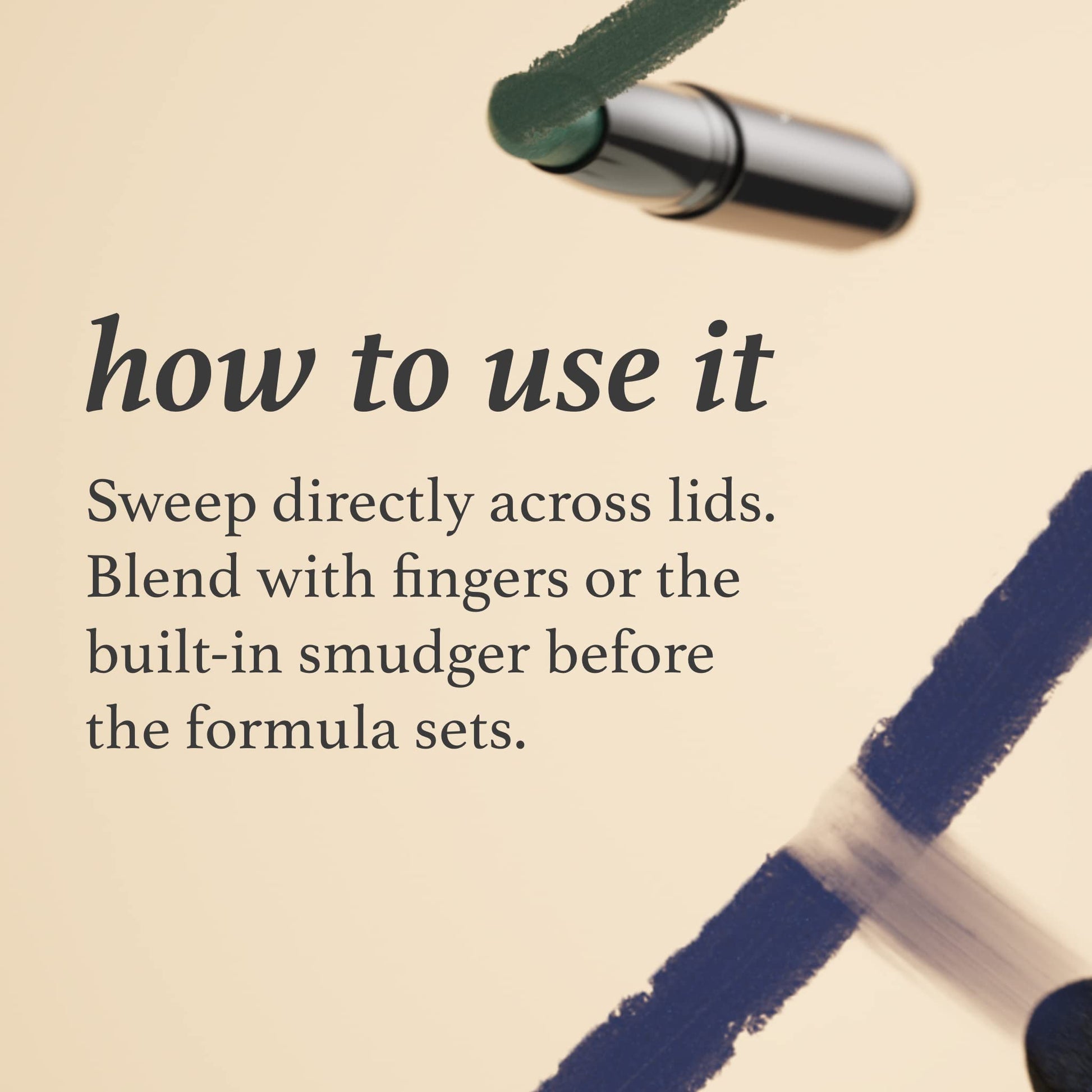 Julep Eyeshadow 101 Crème-to-Powder Waterproof Eyeshadow Stick Duo – Long-Lasting, Crease-Proof, Easy Apply with Built-in Smudger - Desert & Champagne JulepAu supplements