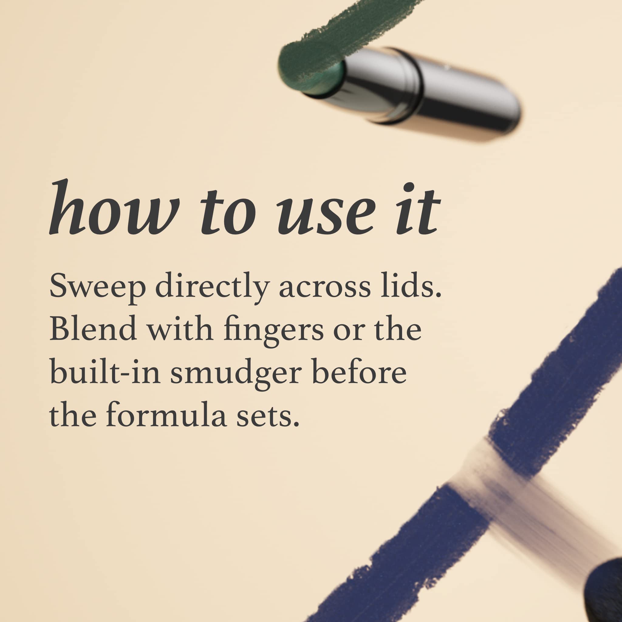 Julep Eyeshadow 101 Crème-to-Powder Waterproof Eyeshadow Stick Duo – Long-Lasting, Crease-Proof, Easy Apply with Built-in Smudger - Desert & Champagne JulepAu supplements
