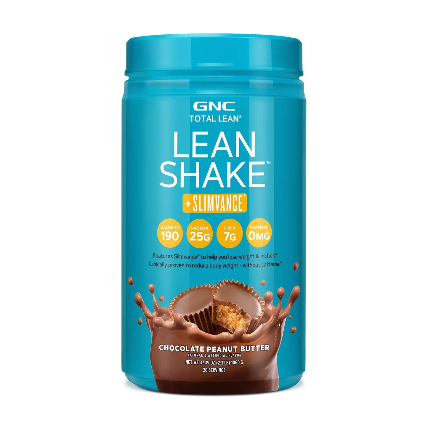 GNC Total Lean Shake + Slimvance | Caffeine Free Protein Powder, Helps Reduce Body GNCUS supplements