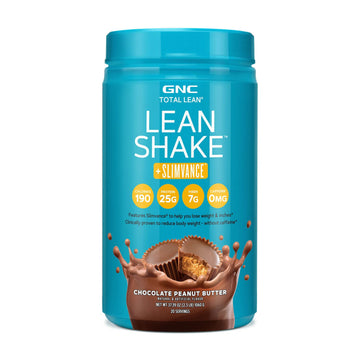 GNC Total Lean Shake + Slimvance | Caffeine Free Protein Powder, Helps Reduce Body GNCUS supplements