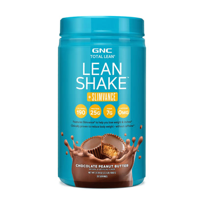 GNC Total Lean Shake + Slimvance | Caffeine Free Protein Powder, Helps Reduce Body GNCUS supplements