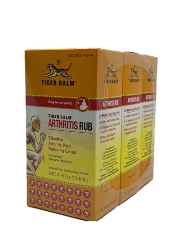 Tiger Balm Arthritis Rub 3-Pack Tiger BalmAu supplements