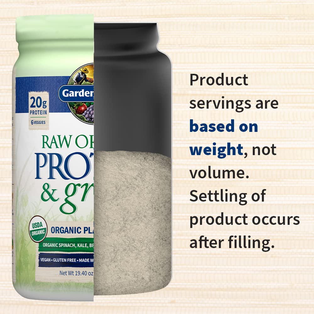 Garden of Life Raw Organic Protein & Greens Vanilla - Vegan Protein Powder Garden of LifeUS supplements