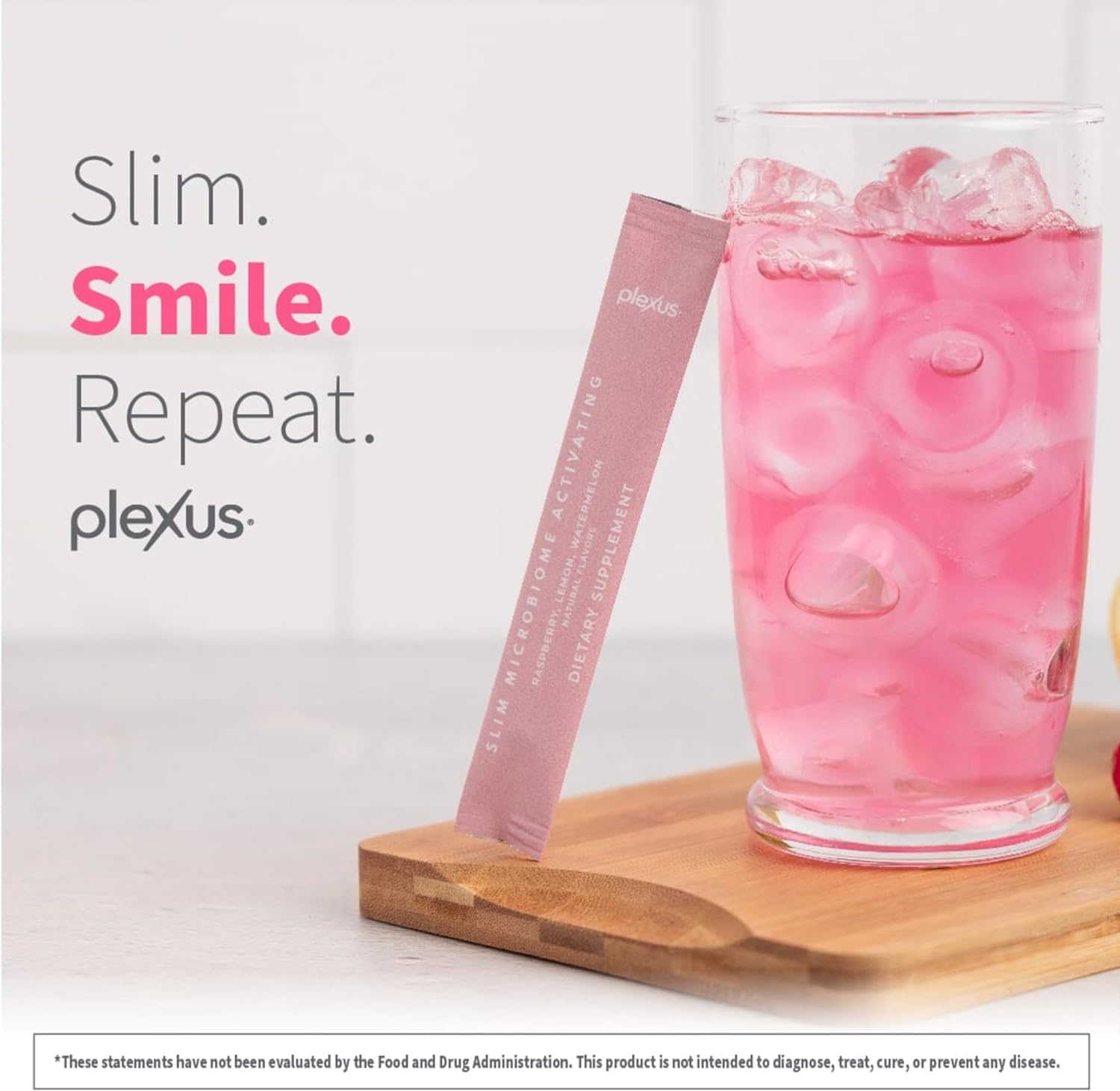 Plexus Slim Microbiome Pink Drink Mix, 30 Servings (Raspberry, Lemon, and Watermelon GenericAu supplements