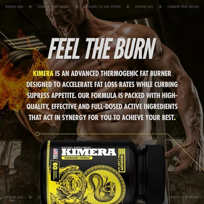 Iridium Labs Kimera Thermogenic Fat Burner - Weight Loss Supplement & Energy Booster Iridium LabsAu supplements