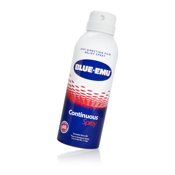 Blue-Emu Continuous Pain Relief Spray for Fast-Acting Joint & Muscle Relief, 4 Oz, 1 Pack BLUE-EMUAu supplements