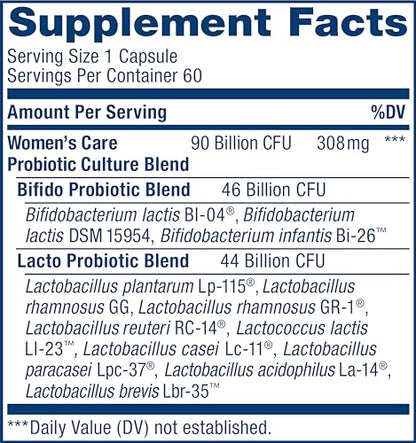 Renew Life Women's Probiotic Capsules, Supports pH Balance for Women, Vaginal Renew LifeUS supplements