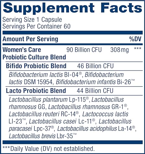 Renew Life Women's Probiotic Capsules, Supports pH Balance for Women, Vaginal Renew LifeUS supplements