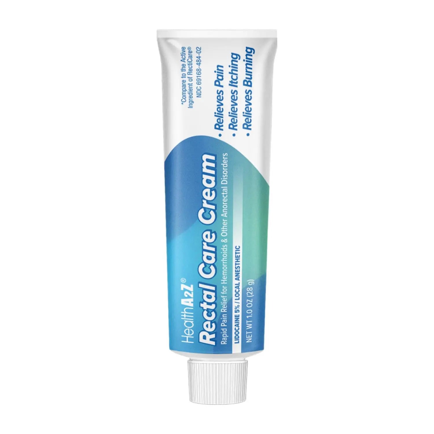 HealthA2Z® Rectal Care Cream | Lidocaine 5% / Local Anesthetic | 28g Tube | Topical Numbing Cream & Other Anorectal Disorders | Relieves Pain, Itching & Burning HealthA2ZAu supplements