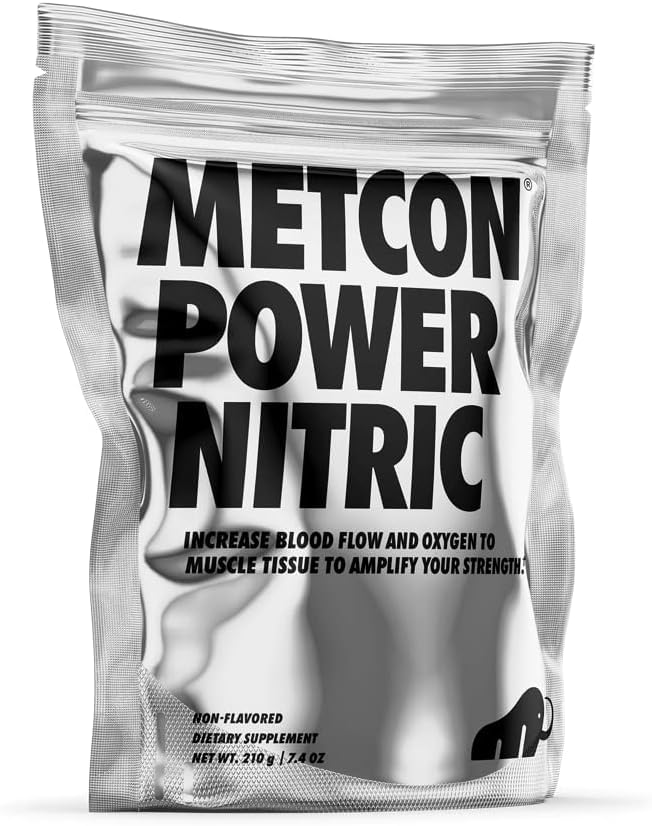 MetCon Power Pre-Pump Nitric Oxide Booster - Pre-Workout Supplement - Increase Blood MetConAu supplements