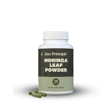Zen Principle Organic Moringa Oleifera. Ultra-Premium. Provides an All Natural Energy Boost and Multi-Vitamin Zen PrincipleAu supplements