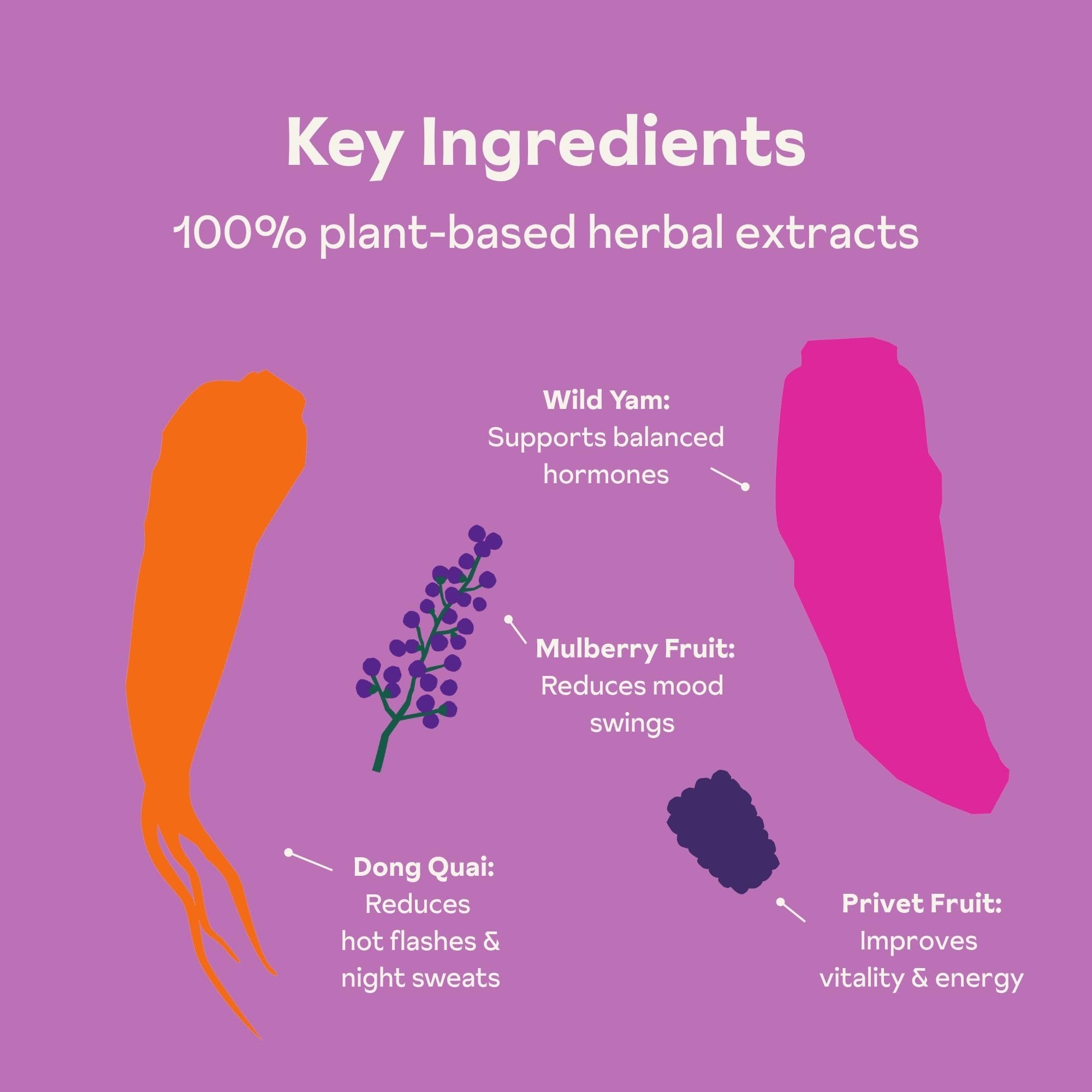 Menopause Gummies for Women | Healthy, Balanced Hormones | Reduce Hot Flashes, Night Sweats | Boosts Mood, Vitality, Energy| Dong Quai, Wild Yam, Mulberry, Privet Fruit | Low Sugar Chews, 60 Gummies RepriseAu supplements