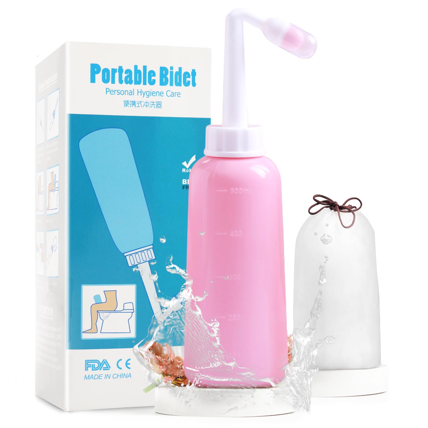 Premium Peri Bottle for Postpartum Care | Upside Down Peri Bottle, Dermoplast Spray ShowvigorAu supplements