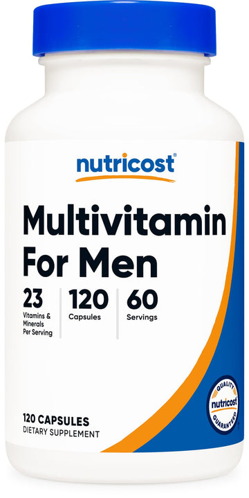 Nutricost Multivitamin for Men 120 Capsules - Vitamins and Minerals for The Healthy Man NutricostAu supplements