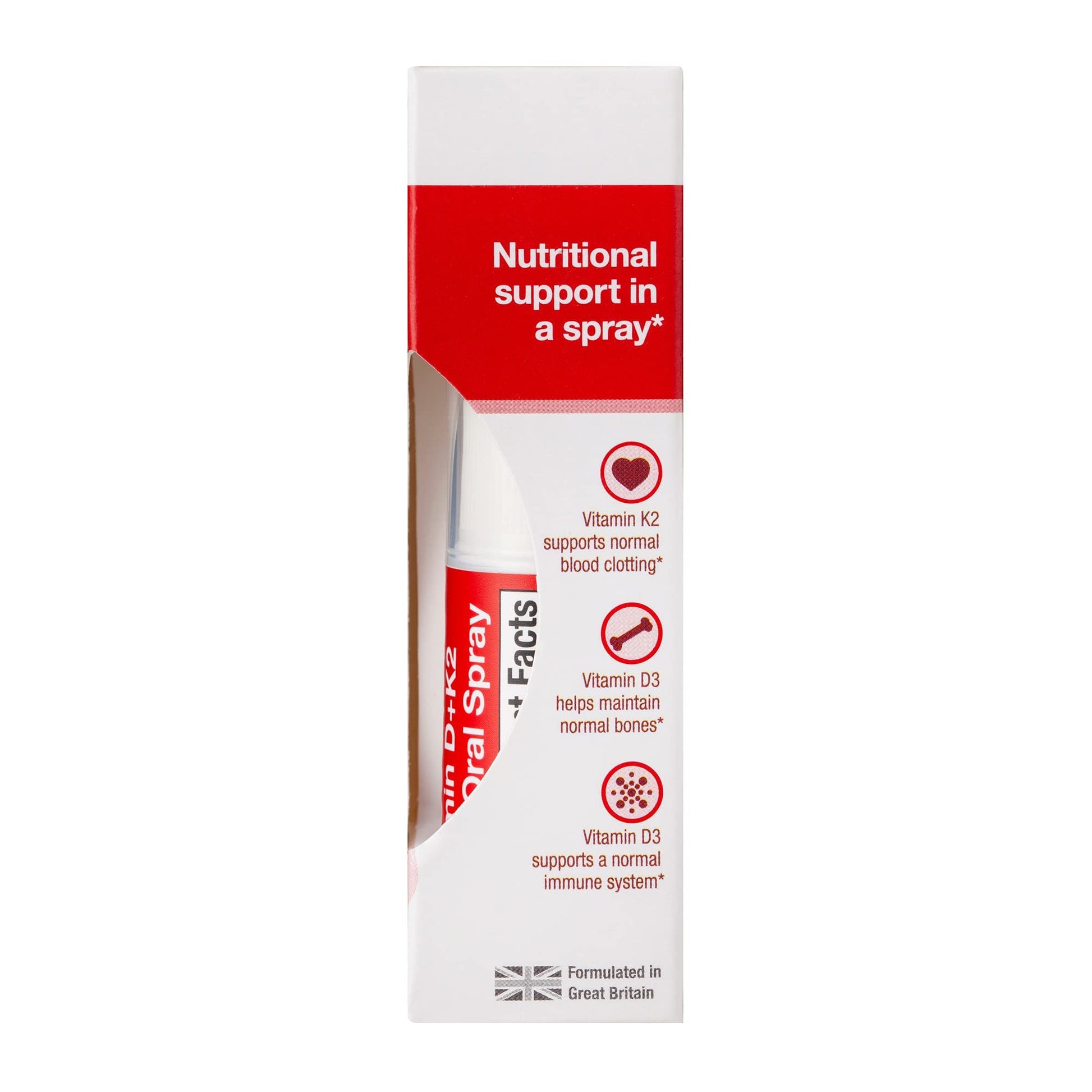 BetterYou D3000 + Vitamin D + K2 Spray 12ml BetterYouUS supplements