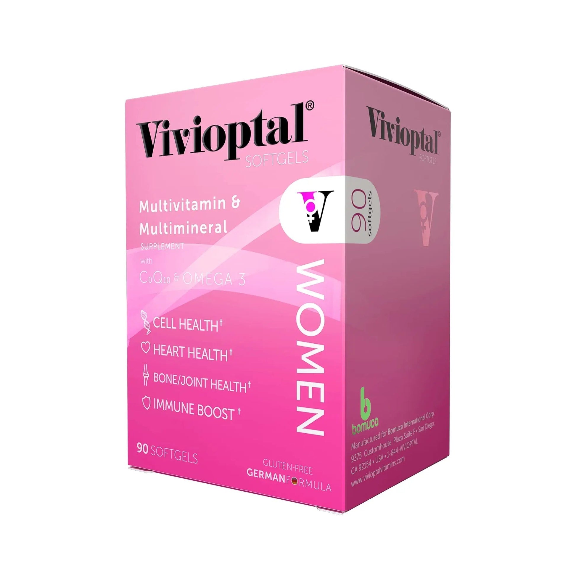Vivioptal, Women, Multivitamin & Multimineral Supplement, 90 Capsules Vivioptal VitaminsAu supplements