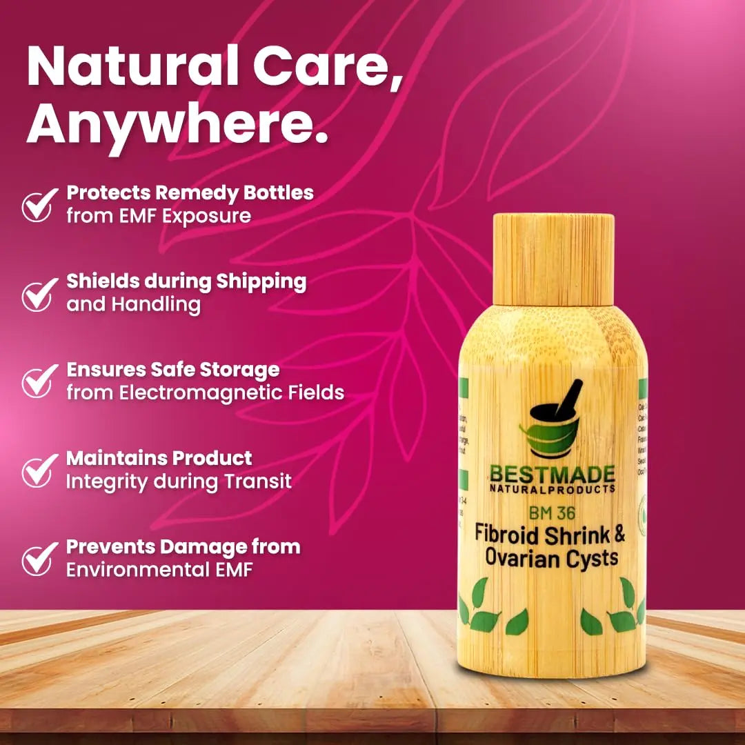 Fibroid Shrink & Ovarian Cysts BM36 - Helps Shrink Fibroids and Ovarian Cysts, Balance Estrogen Levels and Prevent Regrowth, Support for Menstrual Pain and Painful Intercourse, 30 mL Drops | Bestmade Bestmade Naturalproducts.comAu supplements