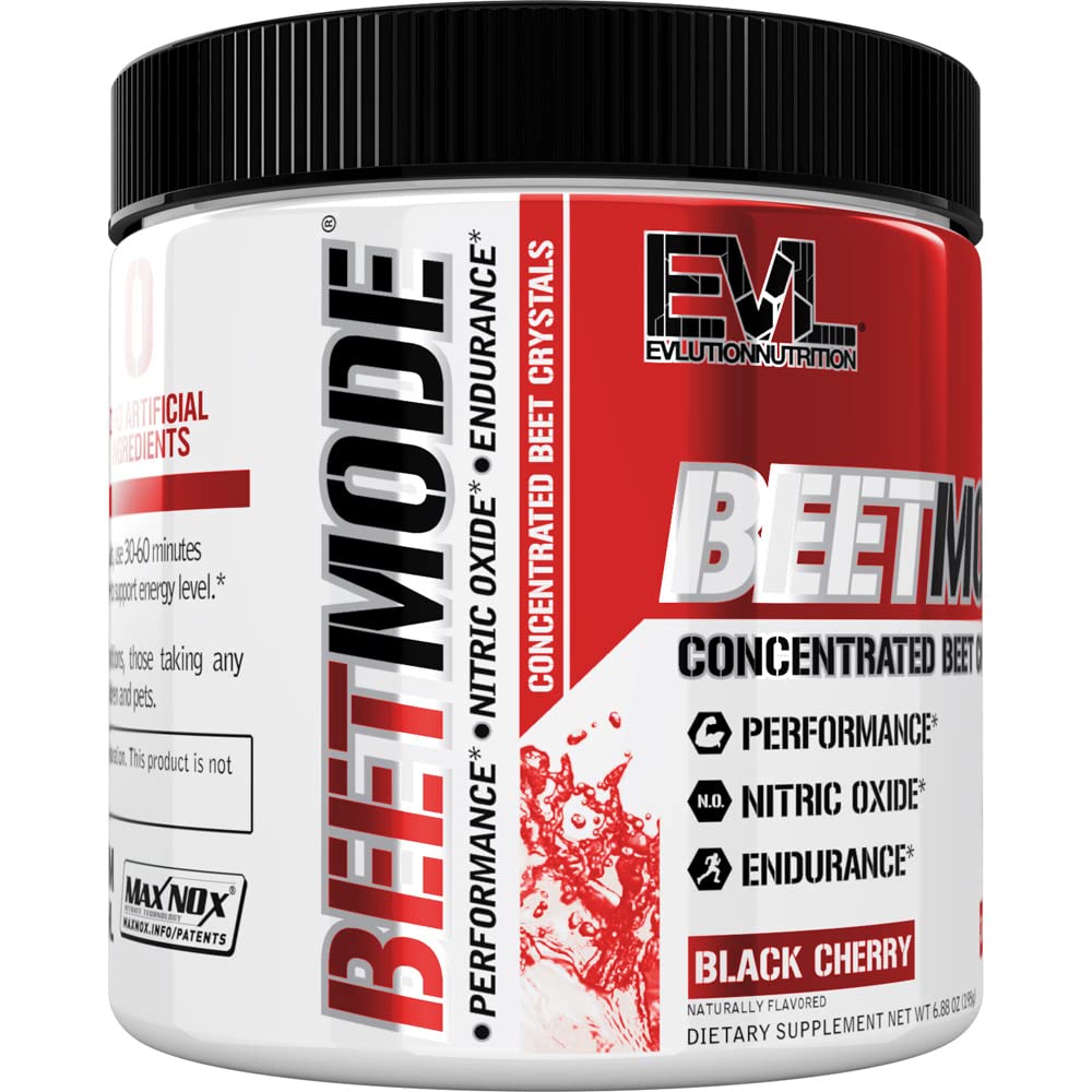 Evlution Nutrition Beet Root Powder Nitric Oxide Booster for Enhanced Energy and Pumps EvlutionAu supplements
