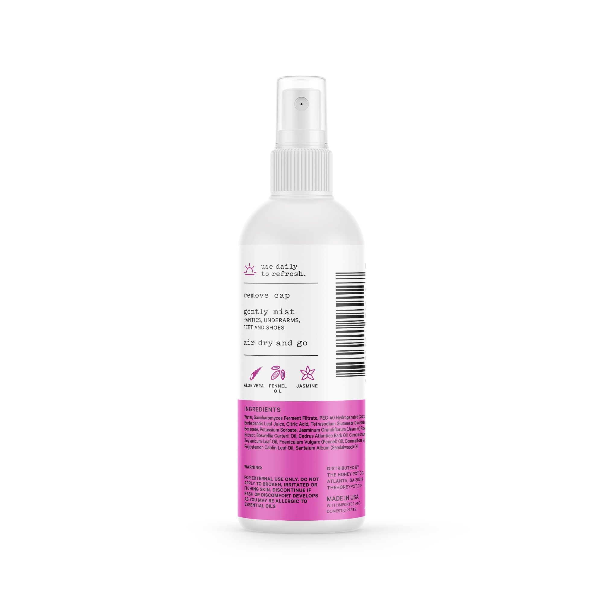 The Honey Pot Company - Refreshing and Restorative Panty and Body Plant-Derived Deodorant Spray The Honey Pot CompanyAu supplements