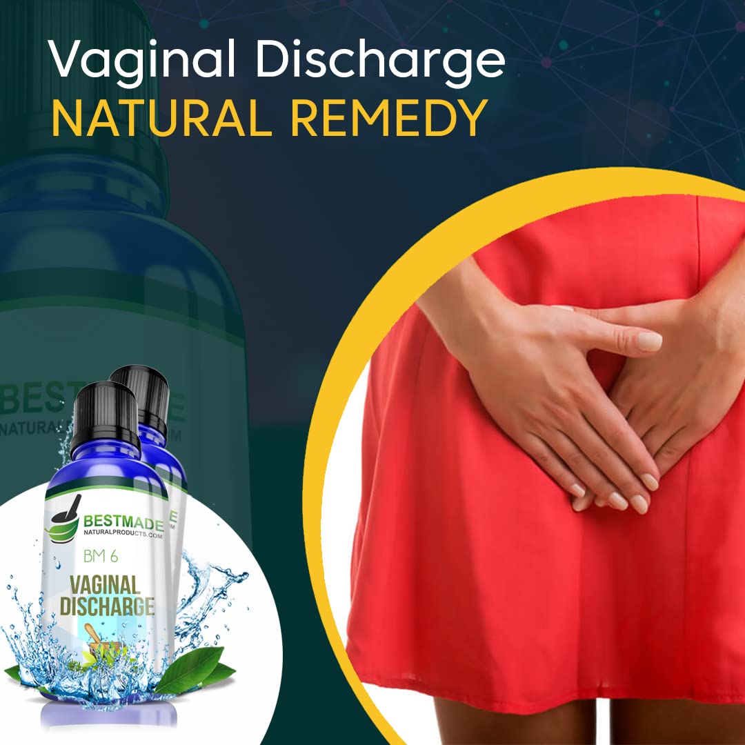 Vaginal Discharge BM6 - Natural Remedy for Leucorrhea, Unusual Vaginal Discharge & Odor, Helps Relieve Bestmade Naturalproducts.comAu supplements