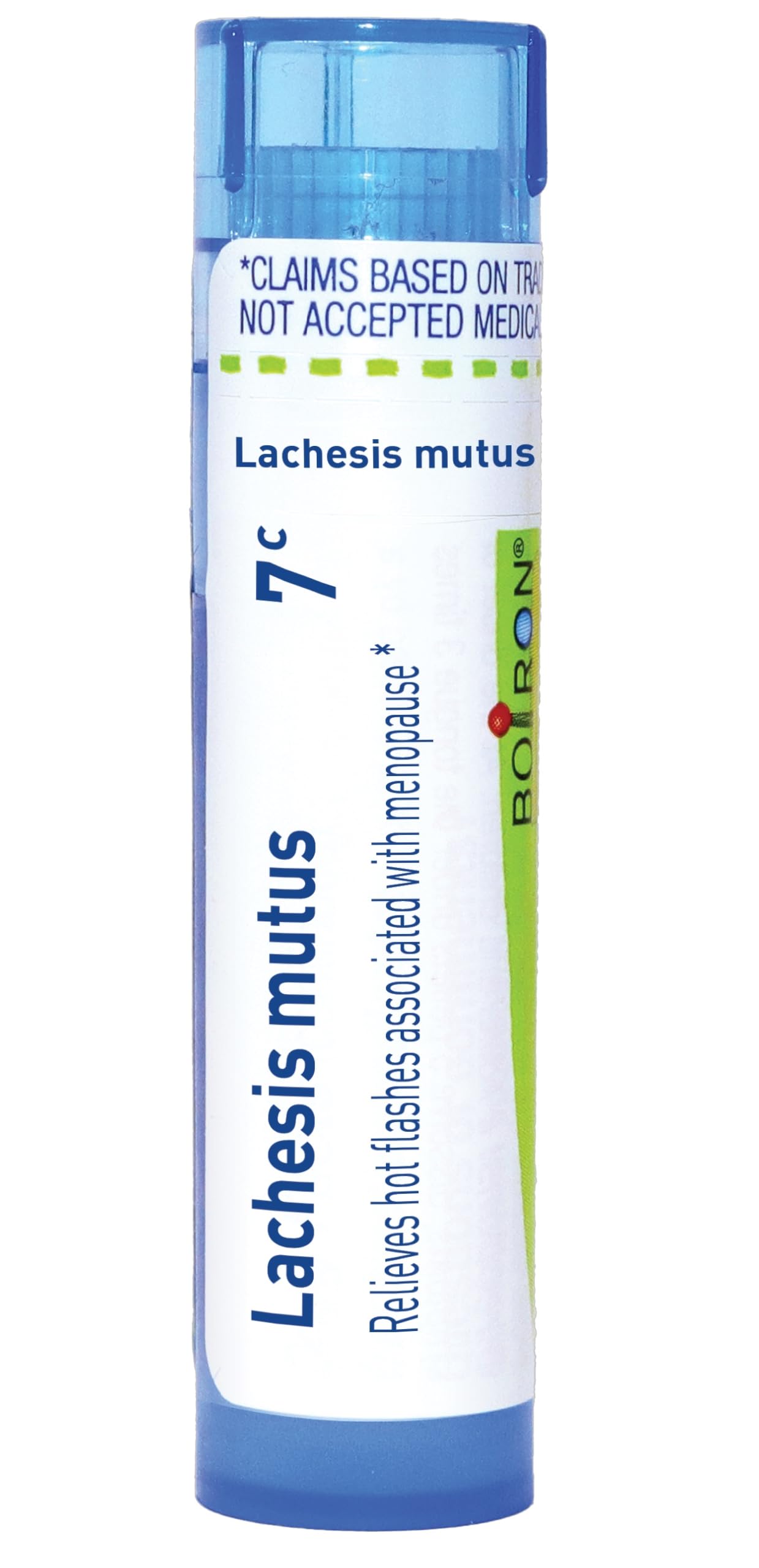 Boiron Lachesis Mutus 7C for Hot Flashes from Menopause - 80 Pellets BoironAu supplements