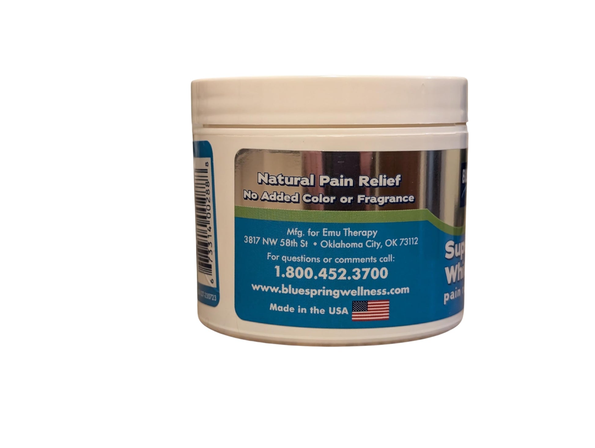 Back Pain Relief Cream with Emu Oil - Super White Stuff Natural Pain Reliever -Topical Cream for Muscle and Joint Pain Relief - Experience Sore Muscle Relief in 5 Minutes - 4 oz Emu TherapyAu supplements
