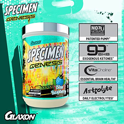 Specimen Full Spectrum High Stimulant Pre-Workout Powder | Supercharged Energy GlaxonAu supplements