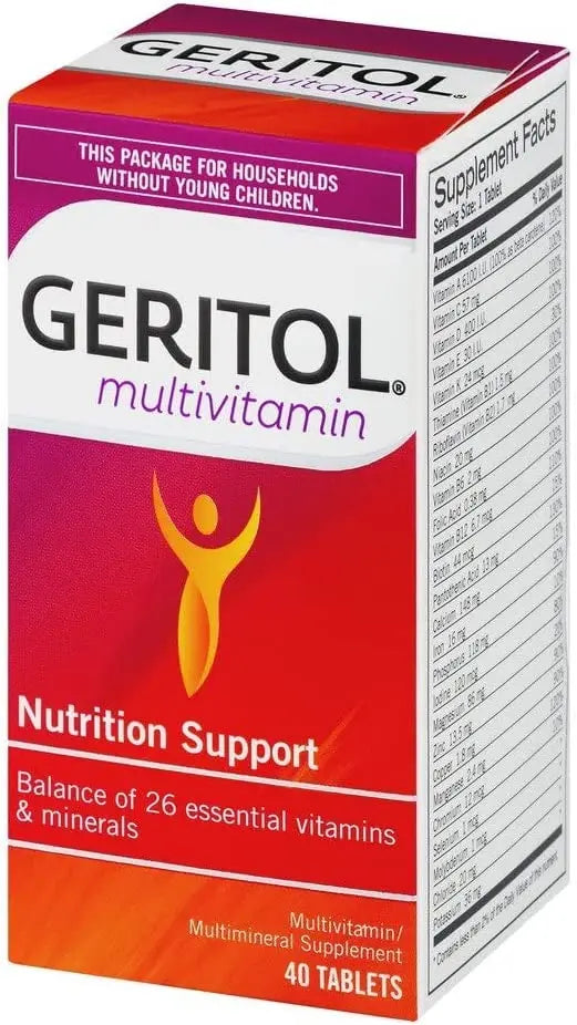 Geritol Complete Tablets 100 Tablets (Pack of 4) GeritolAu supplements