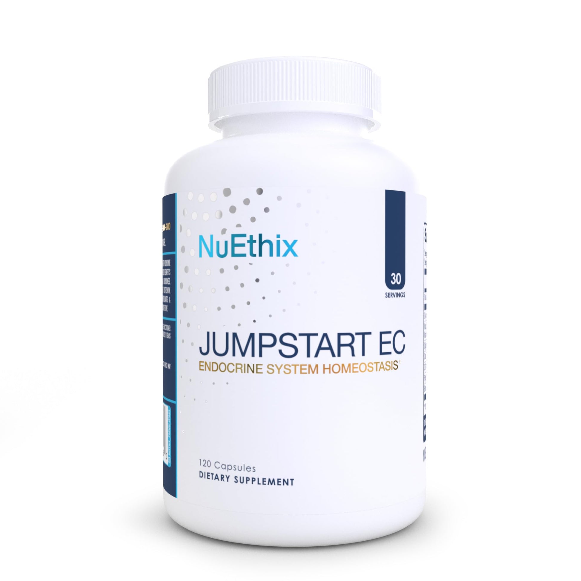 NuEthix Formulations Jumpstart EC, Endocrine System Homeostasis Dietary Supplement, 120 Capsules NuEthix FormulationsAu supplements