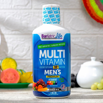 Bariatric Multivitamin Design for Post Bariatric Surgery Mens Patients, Sugar Free, 100+ Vitamins, Minerals & Amino Acids, Supports Muscle, Heart Bariatric Life MaxUS supplements